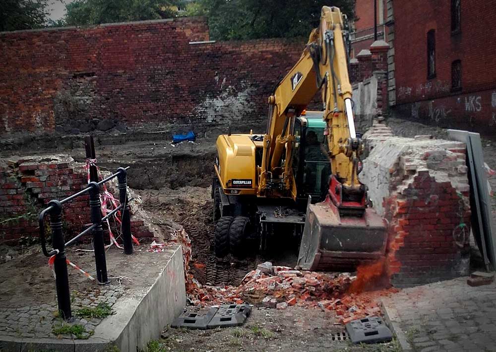 prace rozbiórkowe i wyburzenia